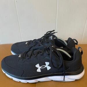 Under Armour Men’s Charged Assert  Black Athletic Shoe Performance Sneaker Sz 13